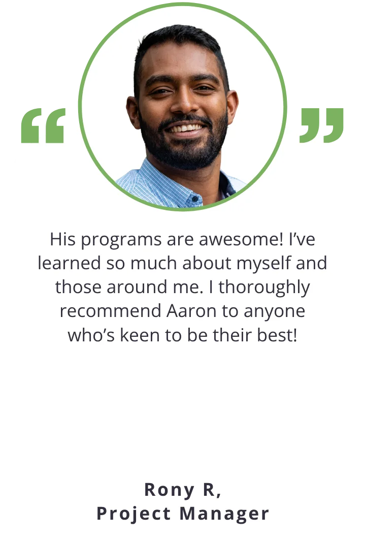 Testimonial - Rony R